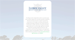 Desktop Screenshot of lobosvalley.com